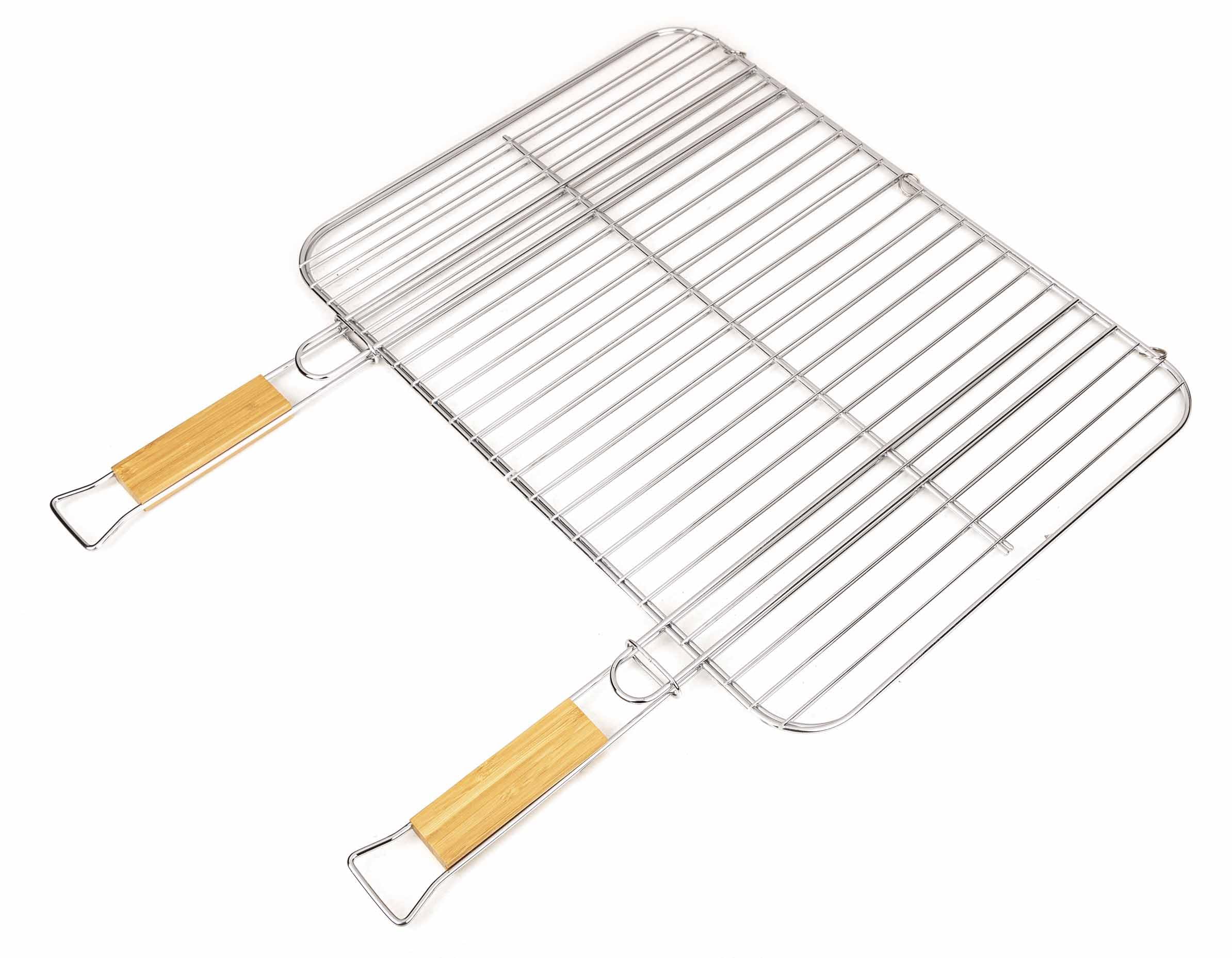 Somagic so450310 Rejilla Doble Acero Cromo 51 x 38 cm