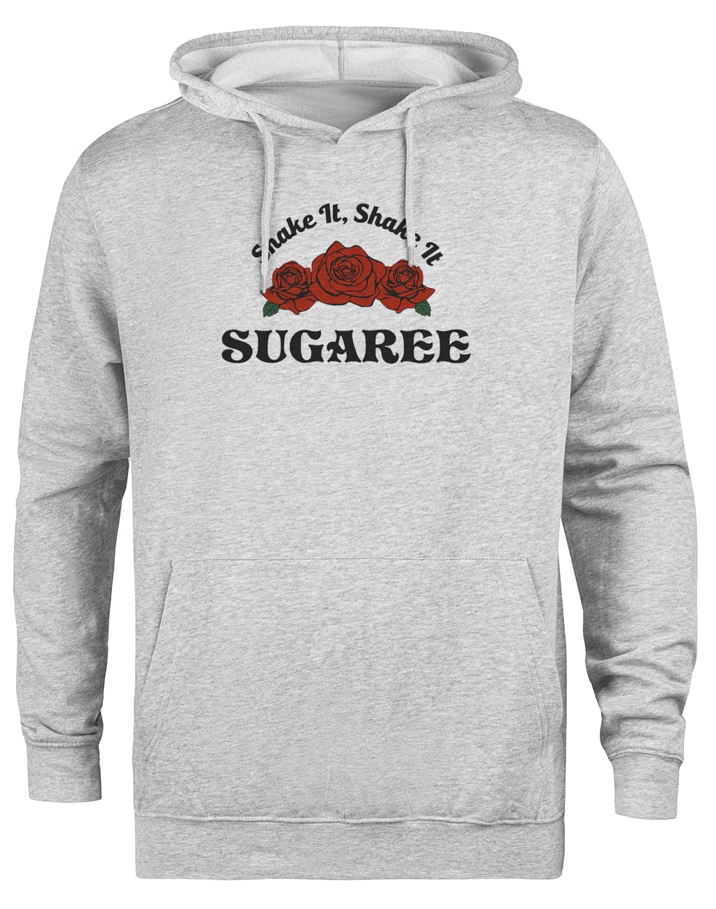 Shake It Sugaree Felpa con Cappuccio Grigia Unisex Giacca con Cappuccio Ecologica