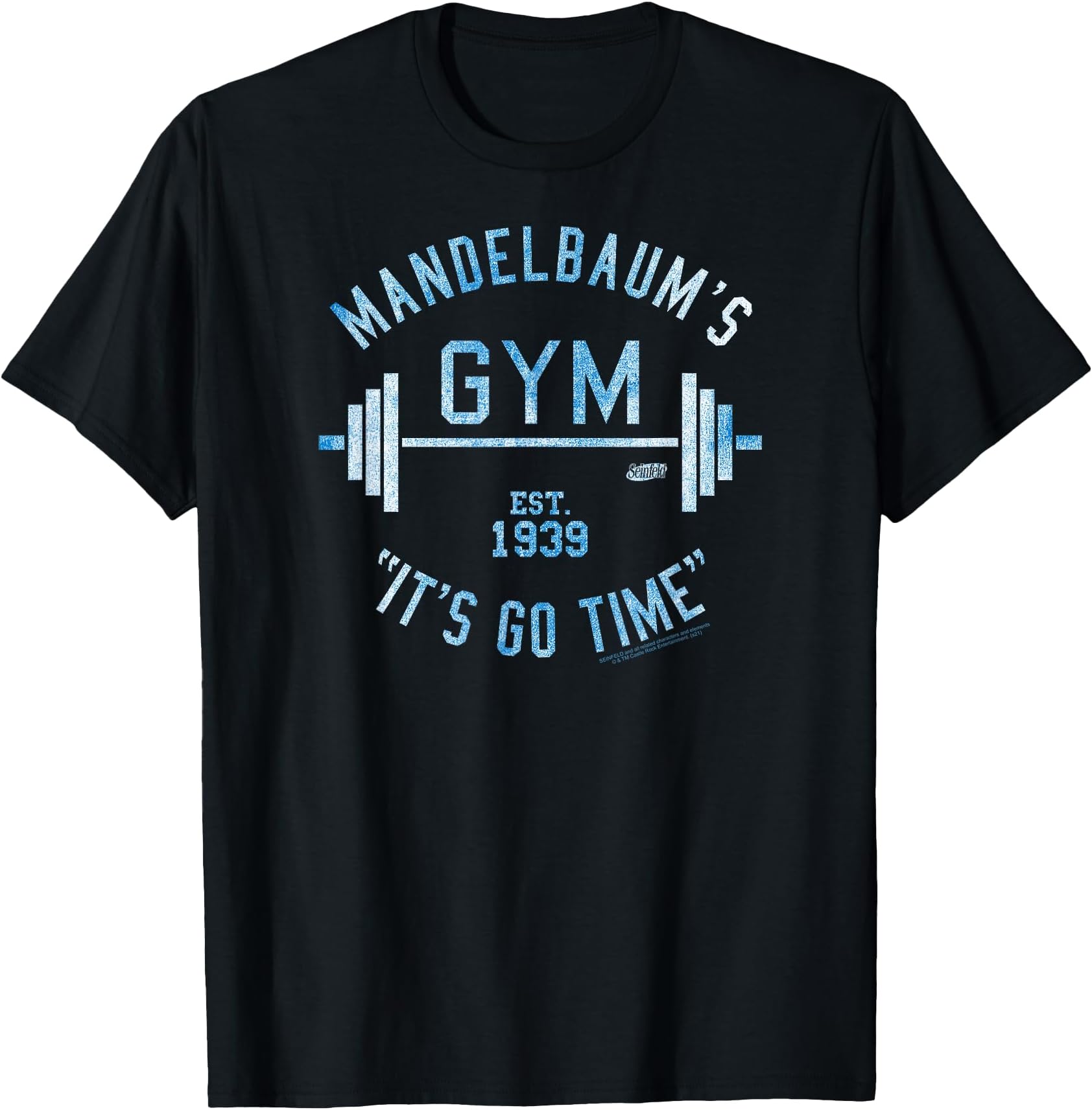 Mandelbaum's Gym Vintage Distressed 90's TV Show T-Shirt