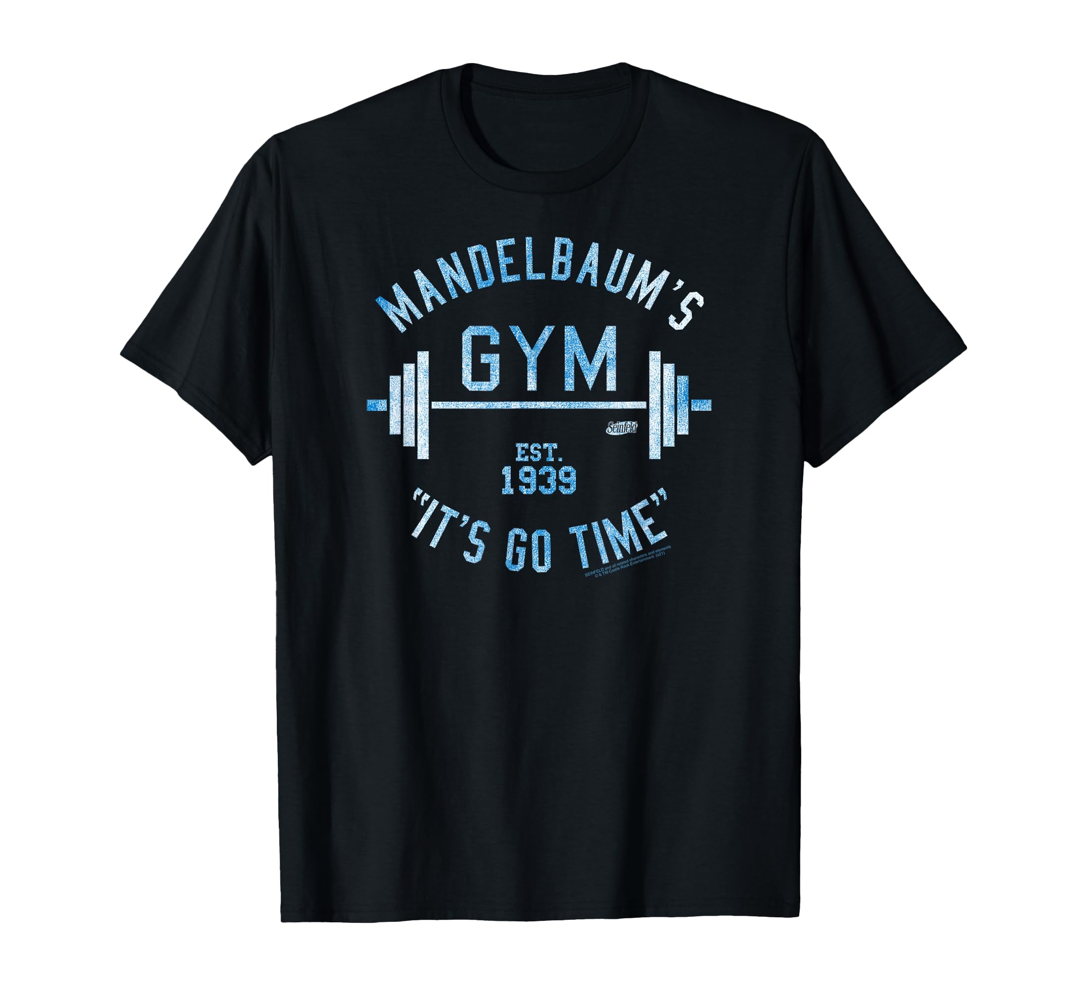 Mandelbaum's Gym Vintage Distressed 90's TV Show T-Shirt