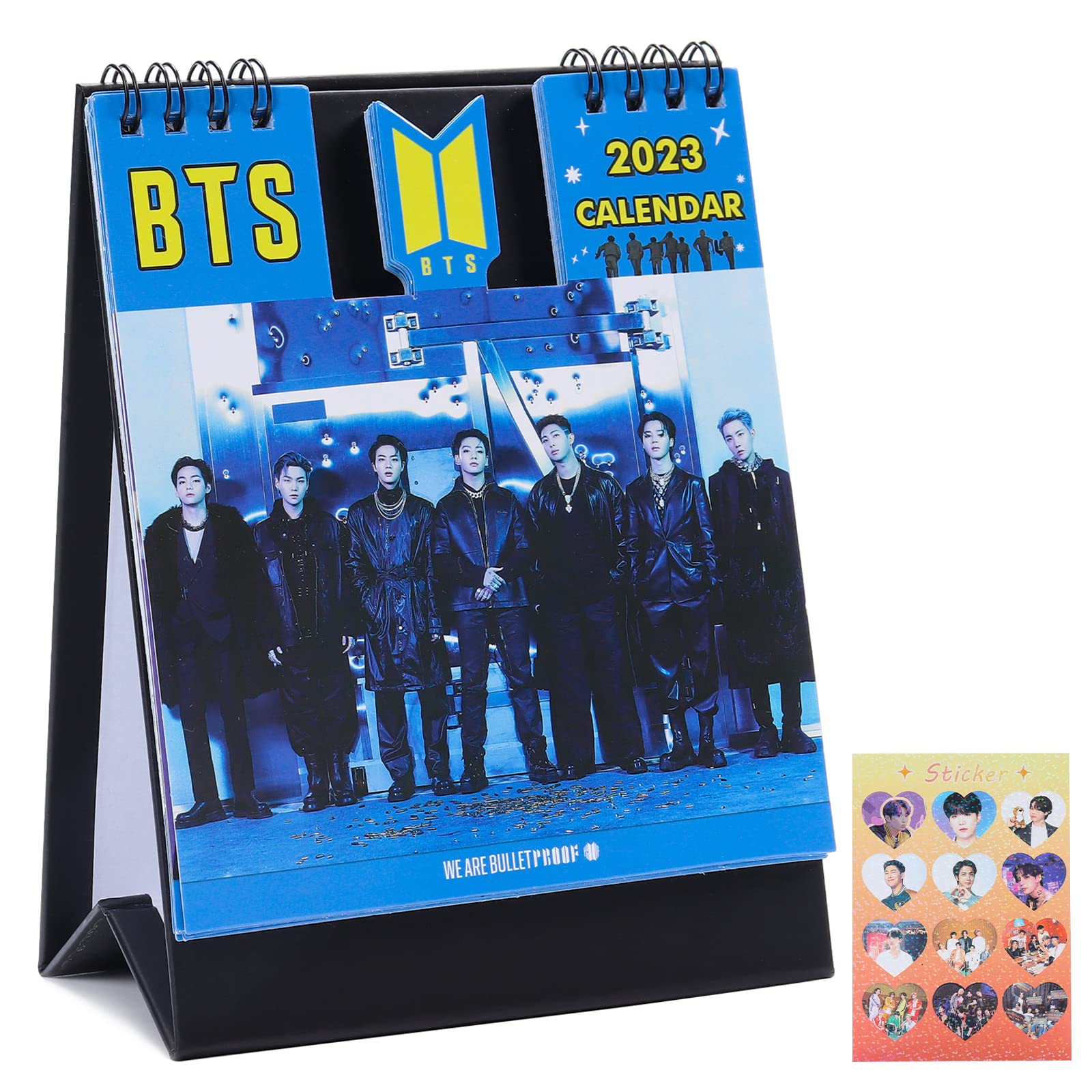 Amazon.com : DYLLGL Kpop Bangtan Boys 2023 Calendar 7 x 5.3 Inch Monthly  Square Wall Calendar with 12 Bangtan Boys Stickers Bangtan Boys Music  Calendar - Desk Calendar (Bangtan Boys) : Office Products