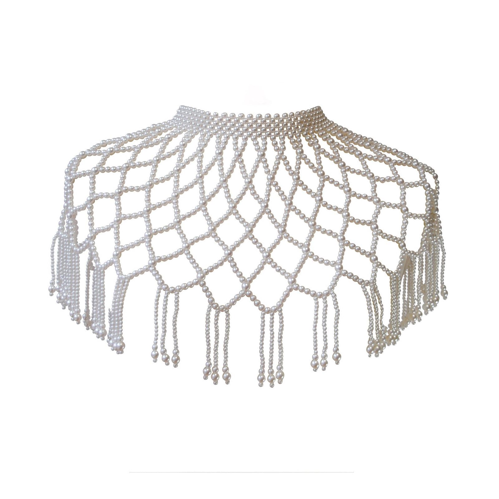 Chaîne de corps élégante tissée à la main avec perles pour mettre en valeur votre style personnel