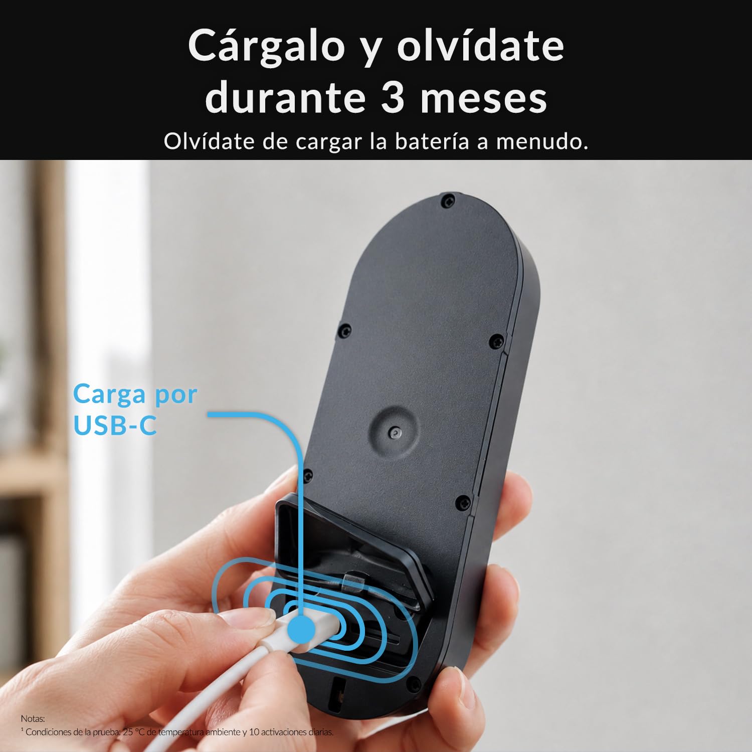 Videoportero Inalámbrico con Pantalla 4,3" Sin WiFi ni App, Timbre con Cámara Exterior IP65 Impermeable para Exterior, Monitor Interior, 135° Gran Angular, Audio Bidireccional y Visión Nocturna