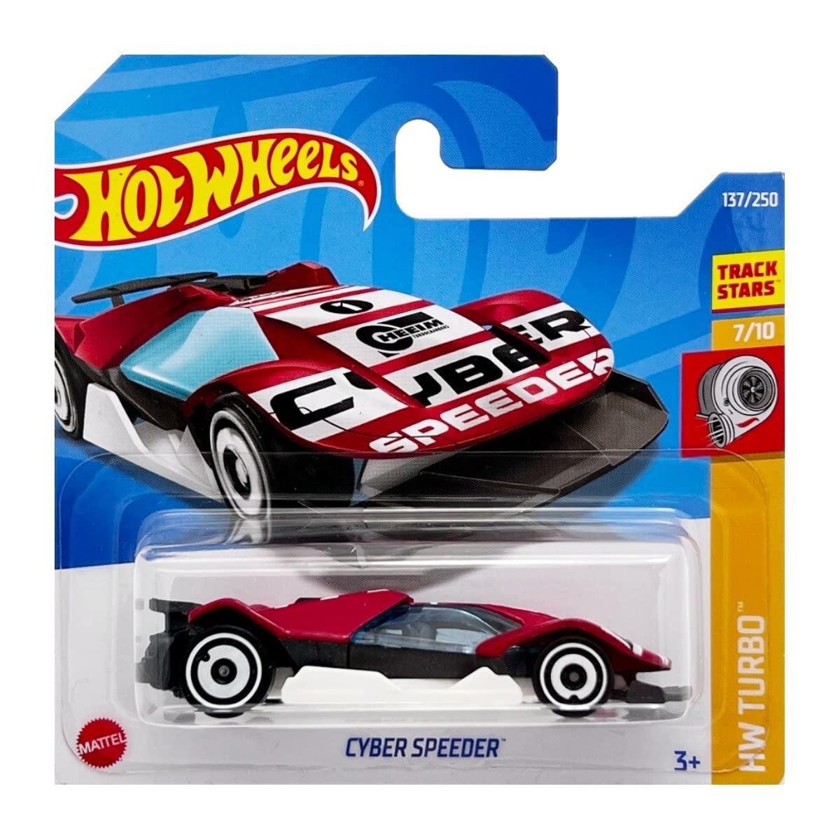 Hot Wheels 1:64 Turbo Cyber Speeder HCV48 : Amazon.com.tr: Oyuncak