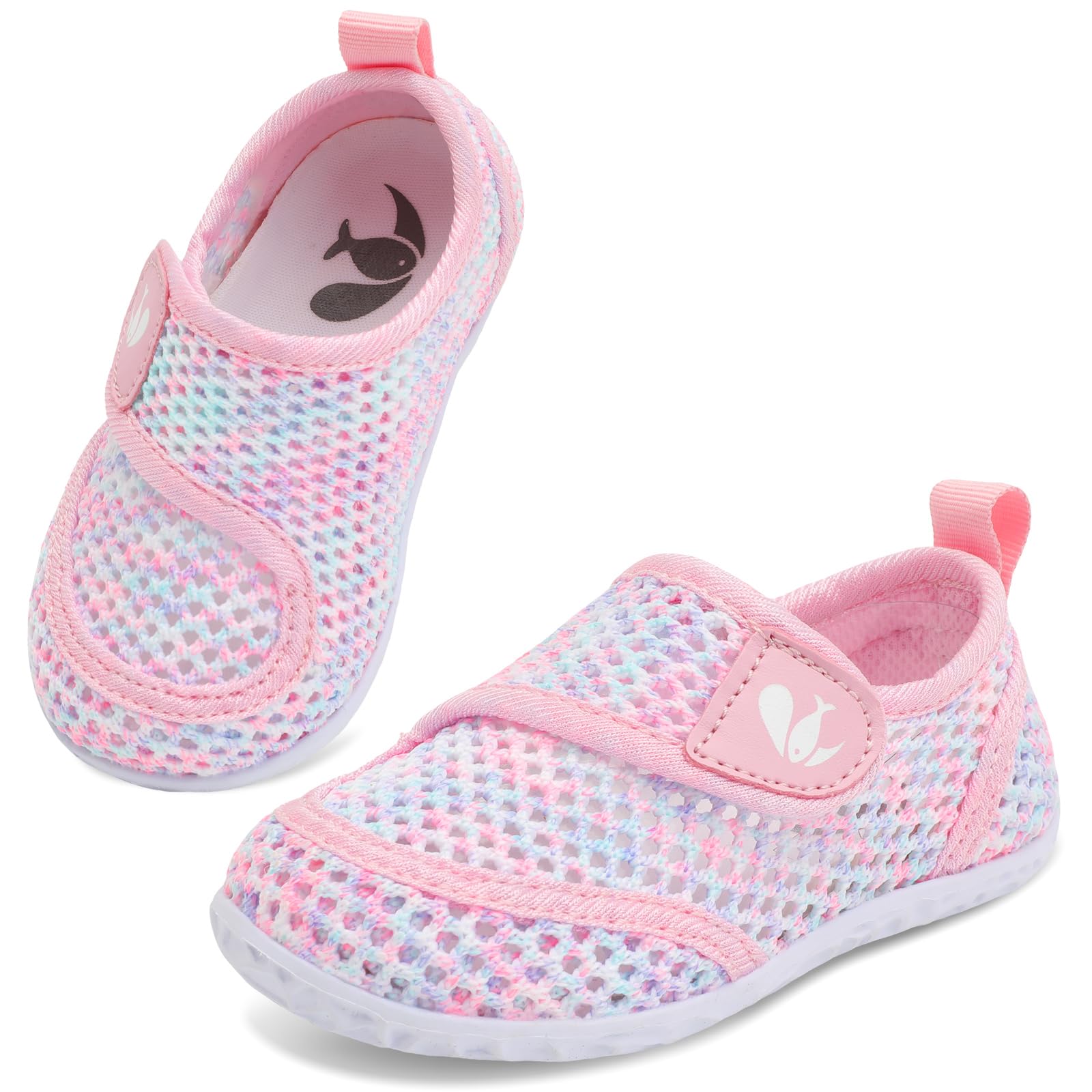 FEETCITY Toddler Water Shoes Boys Girls Swim Shoes Quick Dry Kids Aqua Socks Barefoot for Beach Swimming Pool
