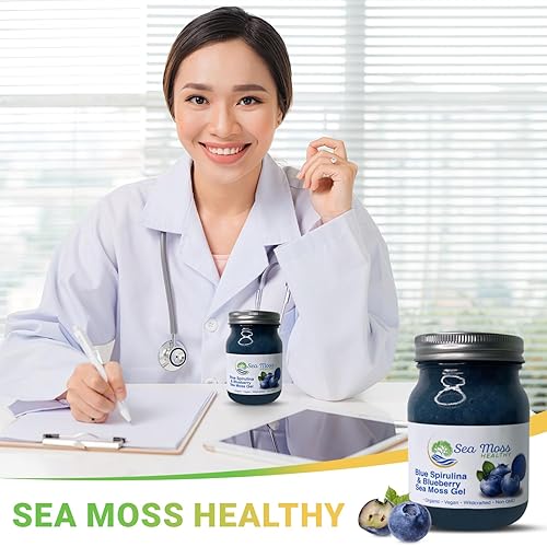 Miniatura 3 de Gel de musgo marino  Cosechado en la naturaleza, auténtico sin OMG, vegano, keto, paleo, crudo, todo natural, sin conservantes, añadir a batidos,