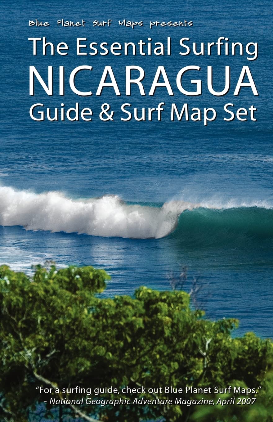 The Essential Surfing Nicaragua Guide & Surf Map Set Paperback – Import, 19 February 2010