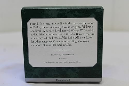 Miniatura 2 de Hallmark - Adornos de recuerdo de Star Wars Ewoks-mini