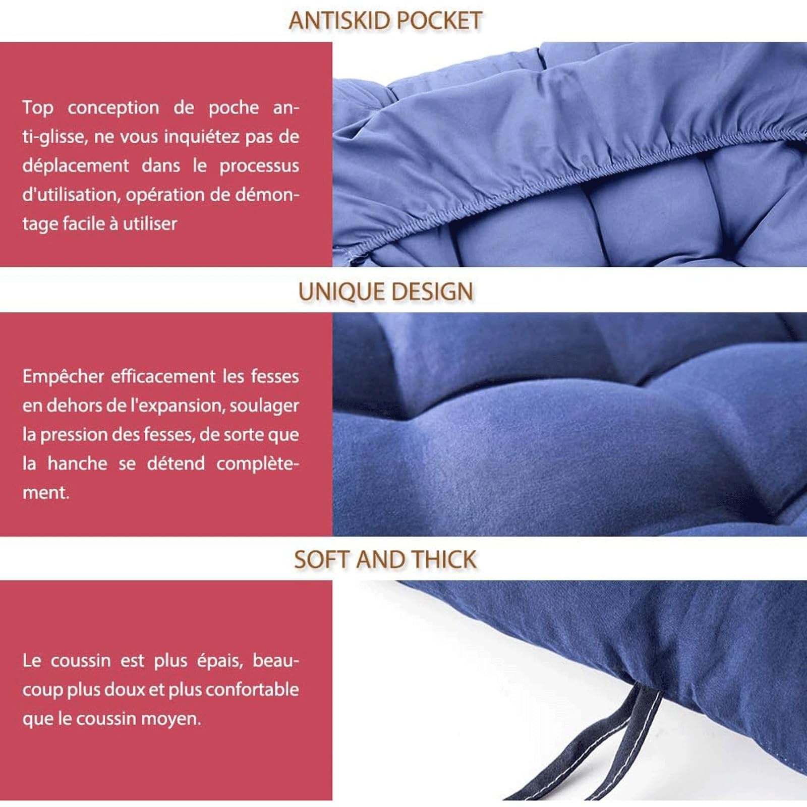 Cuscini Materasso per lettino prendisole Cuscino per lettino prendisole Cuscino per sdraio 170x53x1675 cm Materasso per lettino prendisole antiscivolo per poltrona relax Copertura per lettino