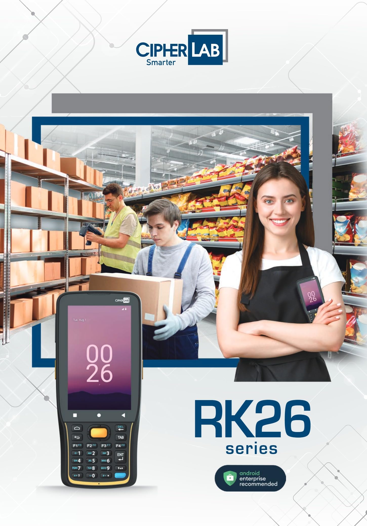 Amazon.com : CipherLab RK26 2D Imager Android 12/14