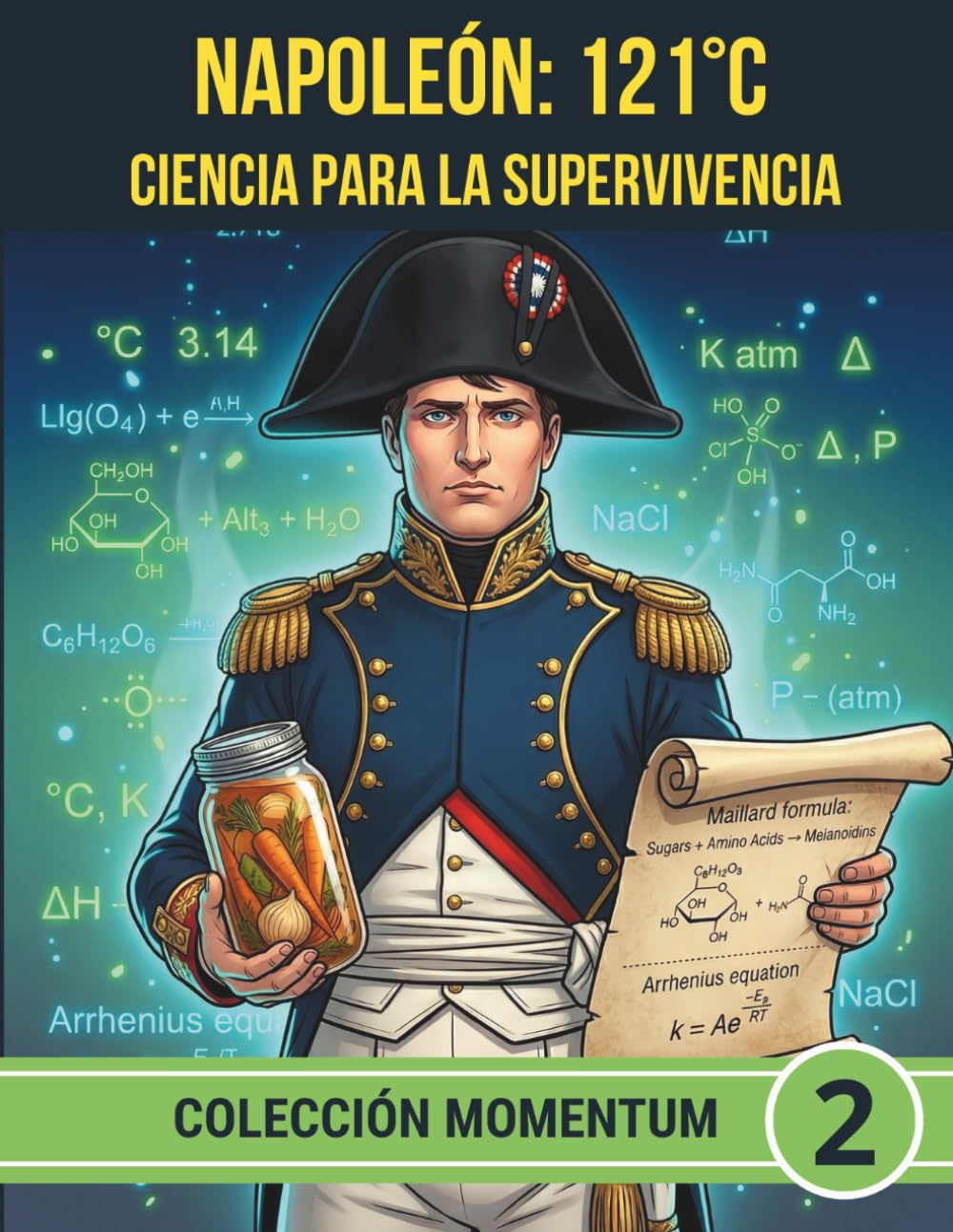 NAPOLEÓN 121ºC CIENCIA PARA LA SUPERVIVENCIA: Del vidrio de Appert a la ración de combate. Biología y Química unidas por la victoria (COLECCIÓN MOMENTUM)