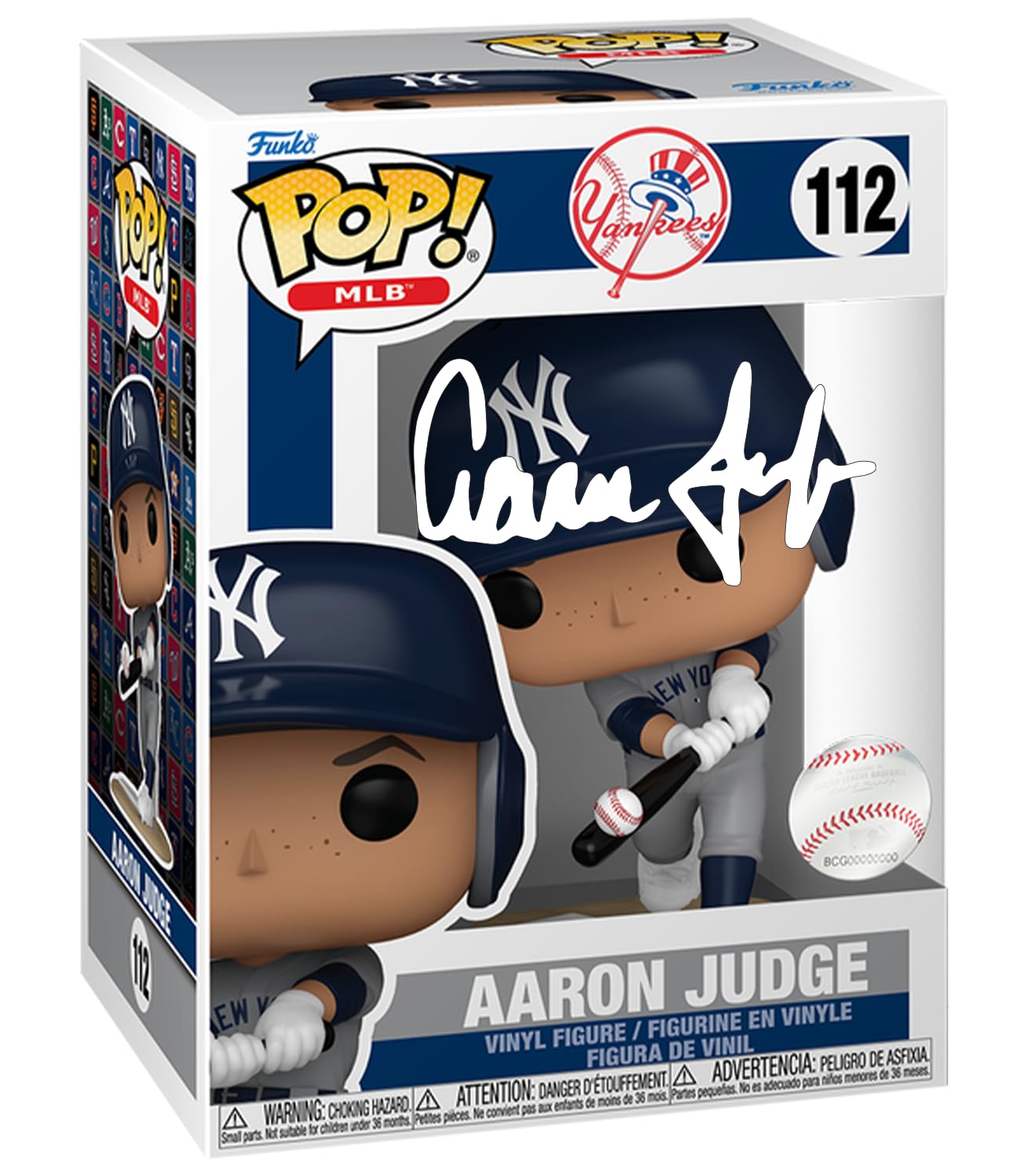 Aaron Judge #112 Facsimile Signed Reprint Laser Autographed Funko
