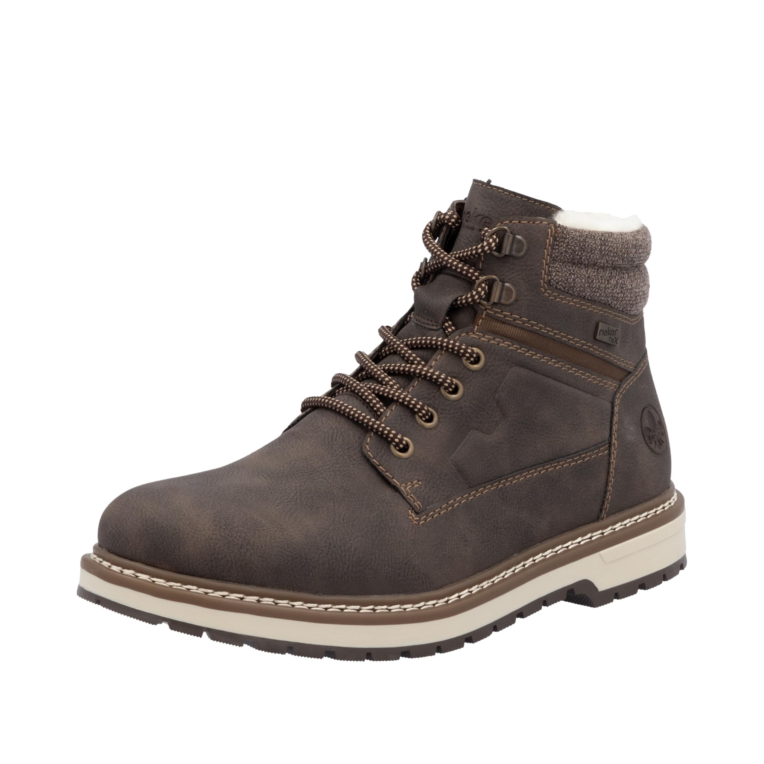 Rieker F3811, short boots, Braun,