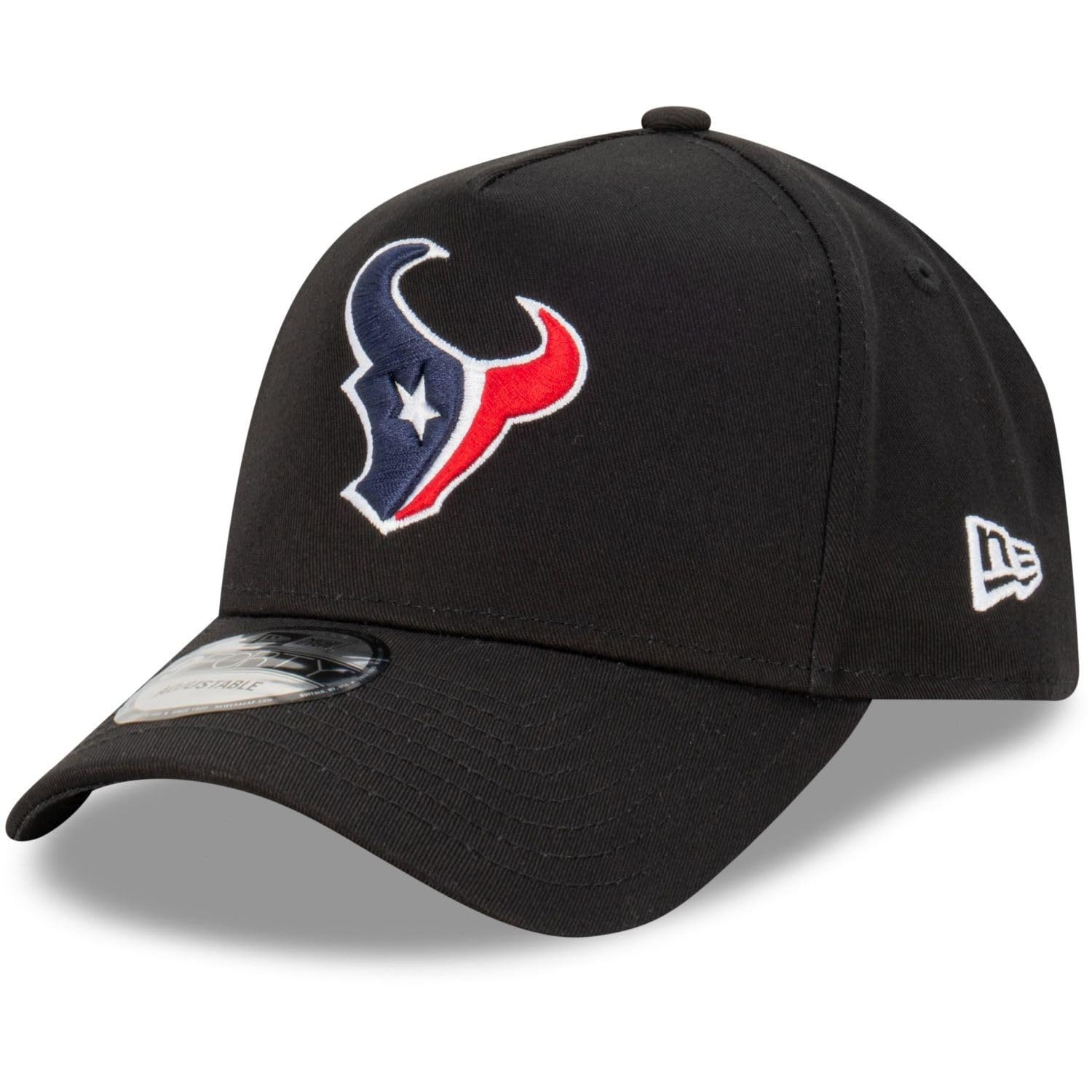 New Era Unisex Houston Texans #34602 Houston Texans Nfl Evergreen Black 9Forty Adjustable A-Frame Cap