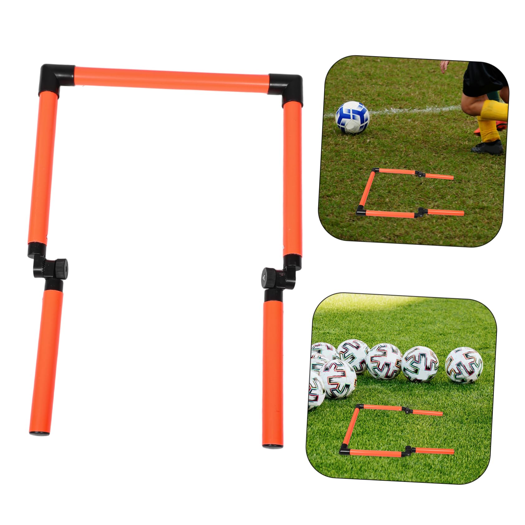 SUPVOX Vallas De Agilidad Ajustables para Entrenamiento Valla De Baloncesto Béisbol Material PVC y Salto