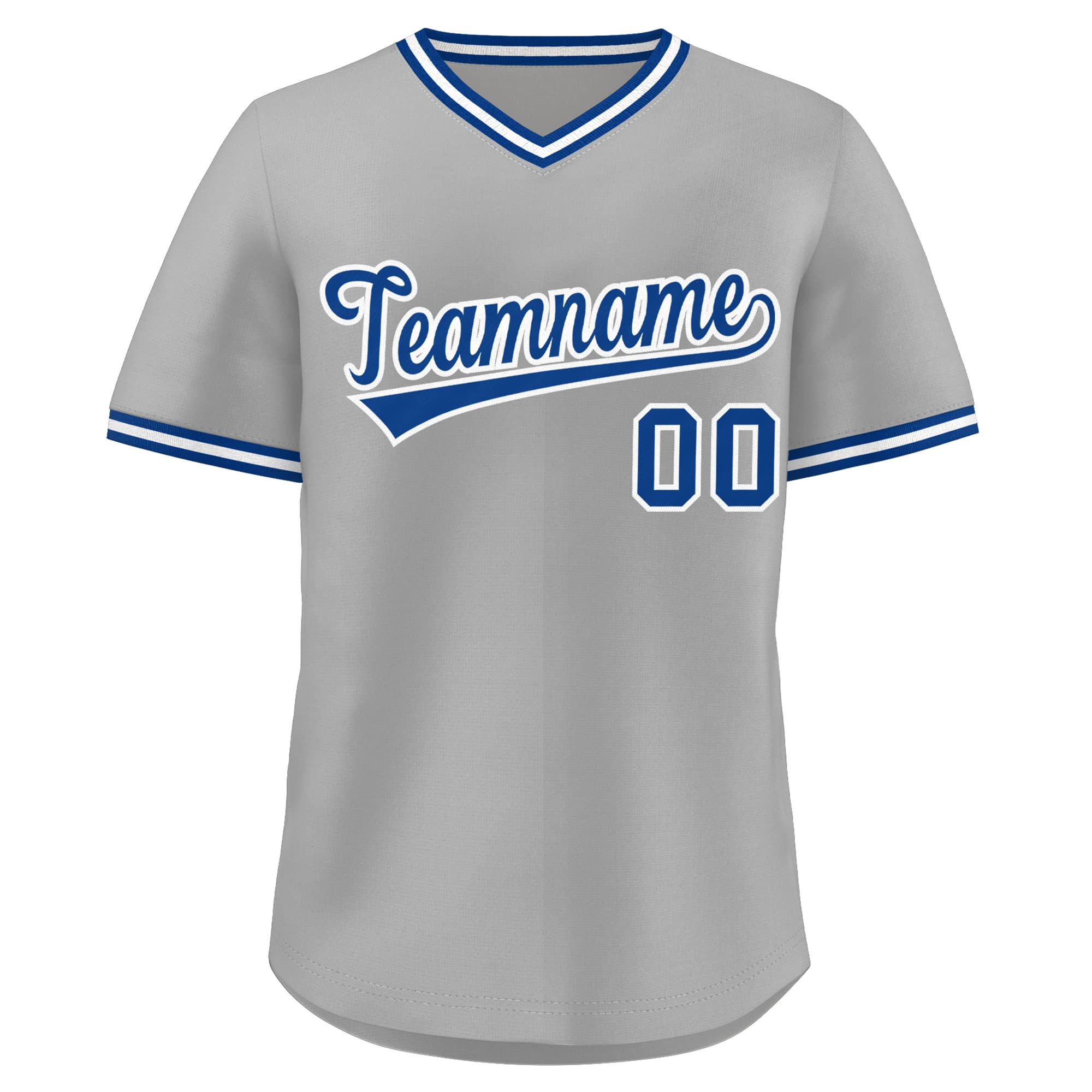 KXK Custom Baseball Jersey Stitched Personalized Name Number Hip Hop Athletic V-Neck Shirts for Men Women Youth