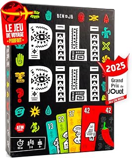 ATM Gaming PILI PILI - Jeu de société - Vainqueur Grand Prix du Jouet 2025 - Jeu de Cartes Tactique et d’Ambiance - 2 à 8 Joueurs - 20 Min - Idée Cadeau Original - Format Voyage