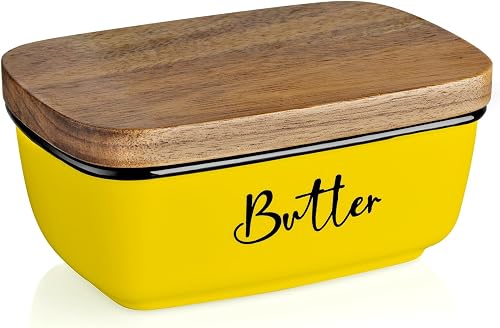 ALELION Yellow Butter Dish Lid
