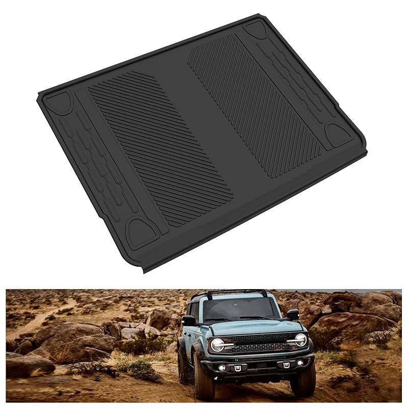Forro de Porta-Malas Kiwi Master para Ford Bronco 4 Portas 2021–2026, TPE Preto