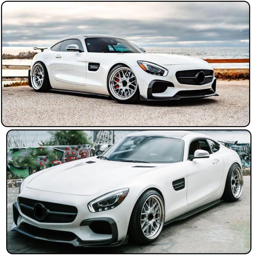 Carbon Fiber Side Skirts Compatible with Mercedes-Benz AMG GTC C190 R190 2018-2021 Under Door Rocker Panels Valance Extension Lip Factory Outlet