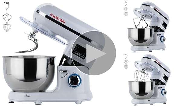 Amazon | KALELAISU スタンドミキサー 業務用ミキサー 5.5L大