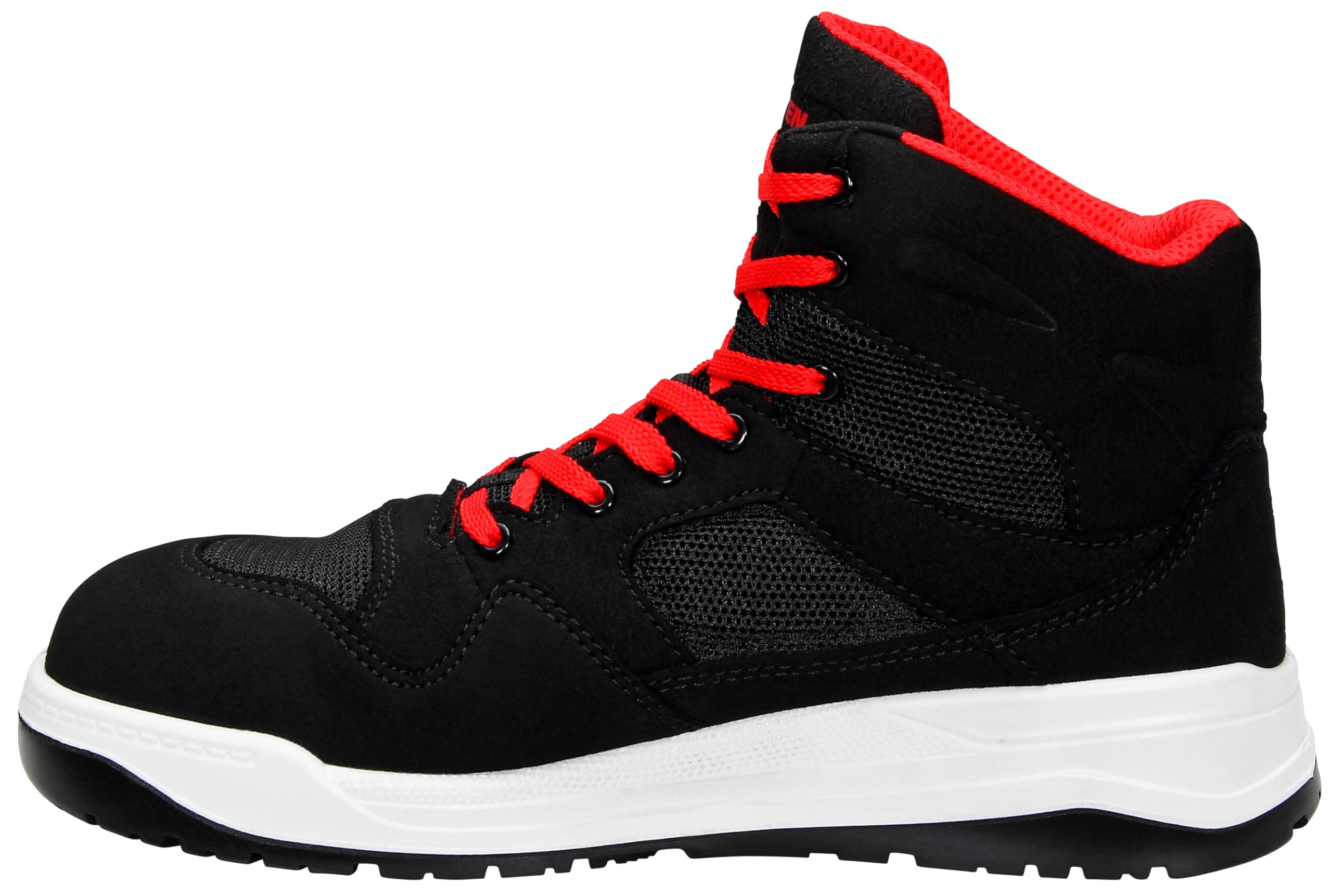 ELTEN Unisex Lakers Black Mid ESD S1pSicherheitsschuh