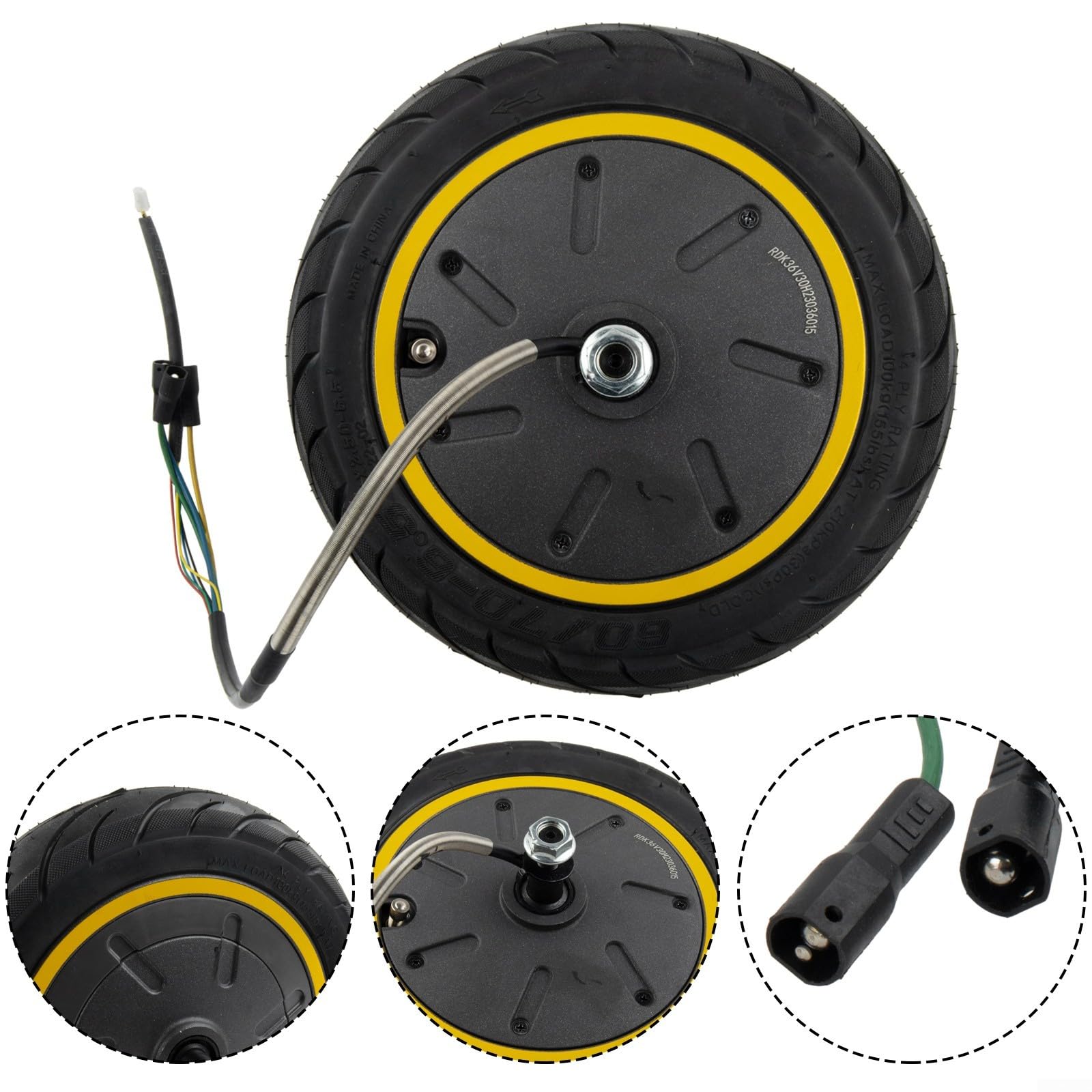 Ruota elettrica del motore del motorino di 36V 350W per la sostituzione affidabile della prestazione di NINEBOT MAX G30
