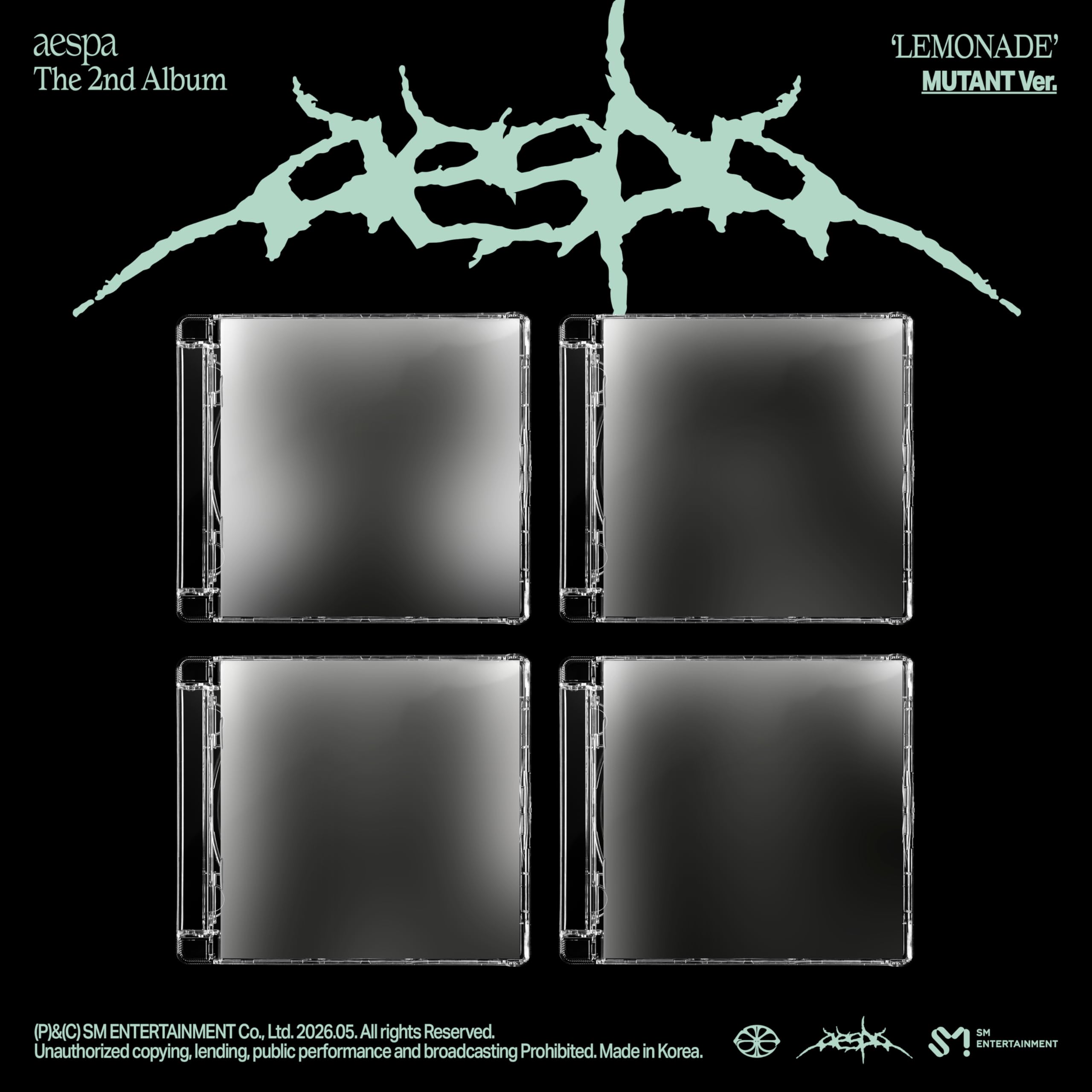 aespa - The 2nd Album 'LEMONADE' (MUTANT Ver.) (Interscope) CD Album