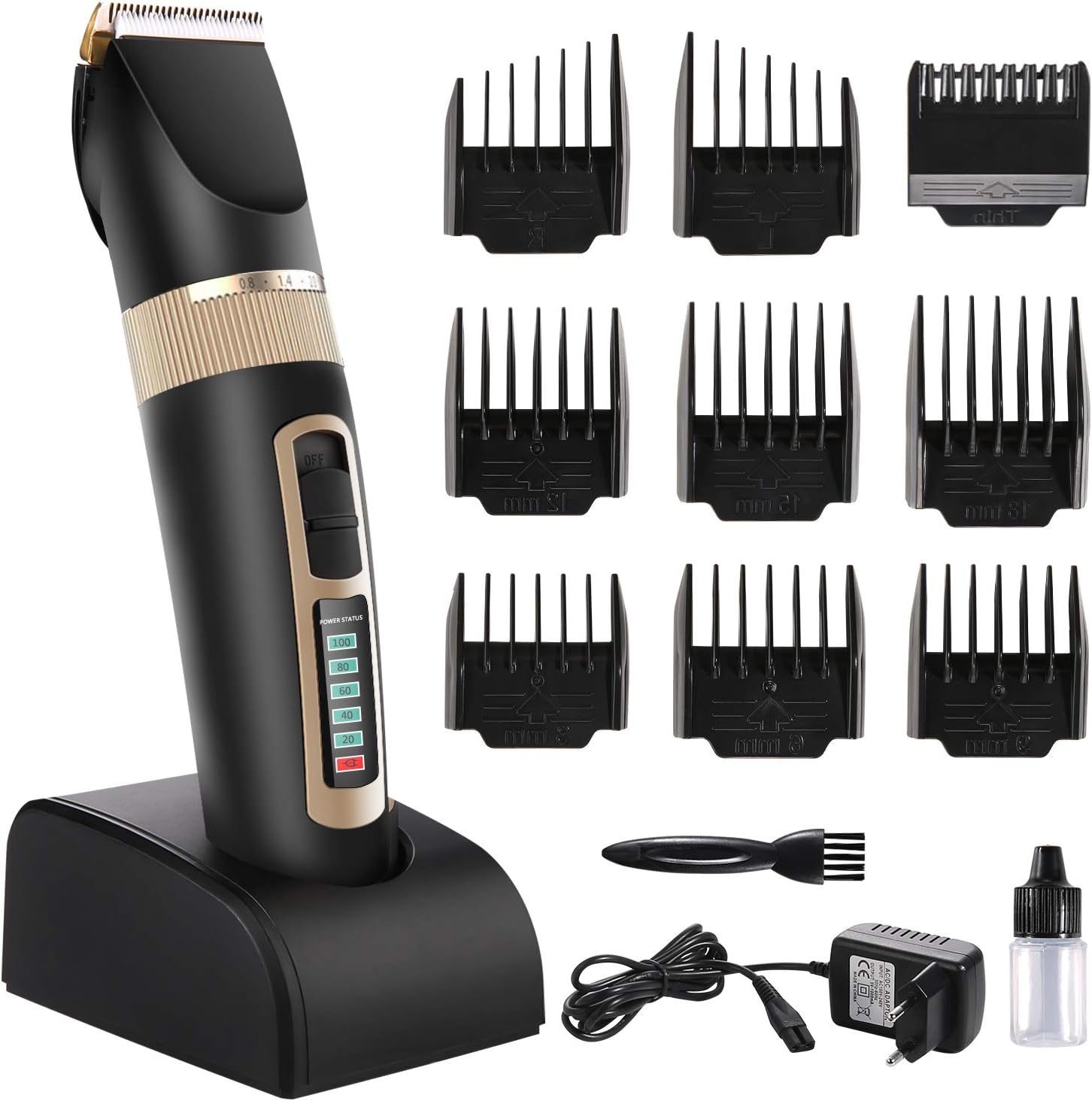 tagliacapelli con lame regolabili