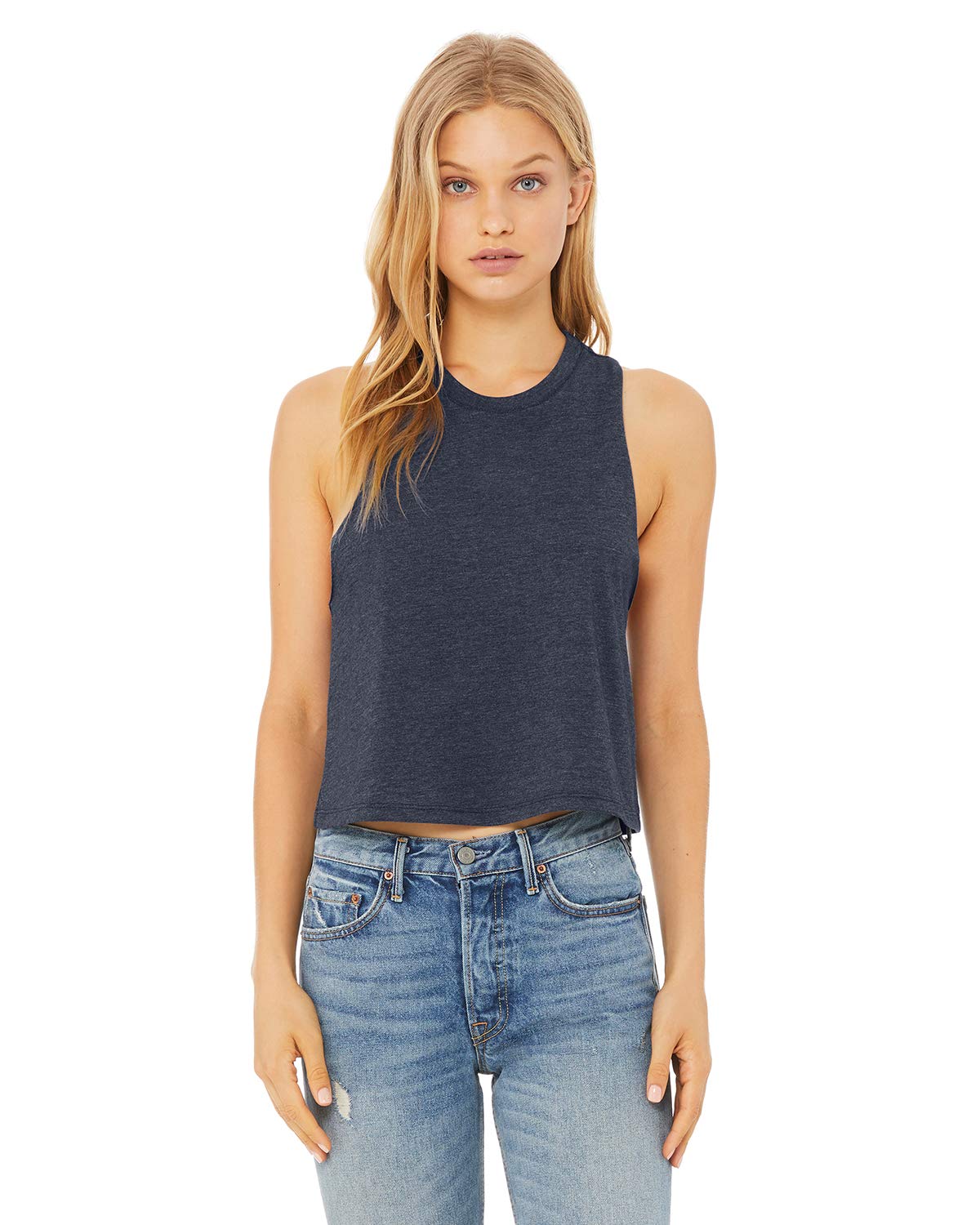 Bella Canvas 6682 Women's Racerback Cropped Tank