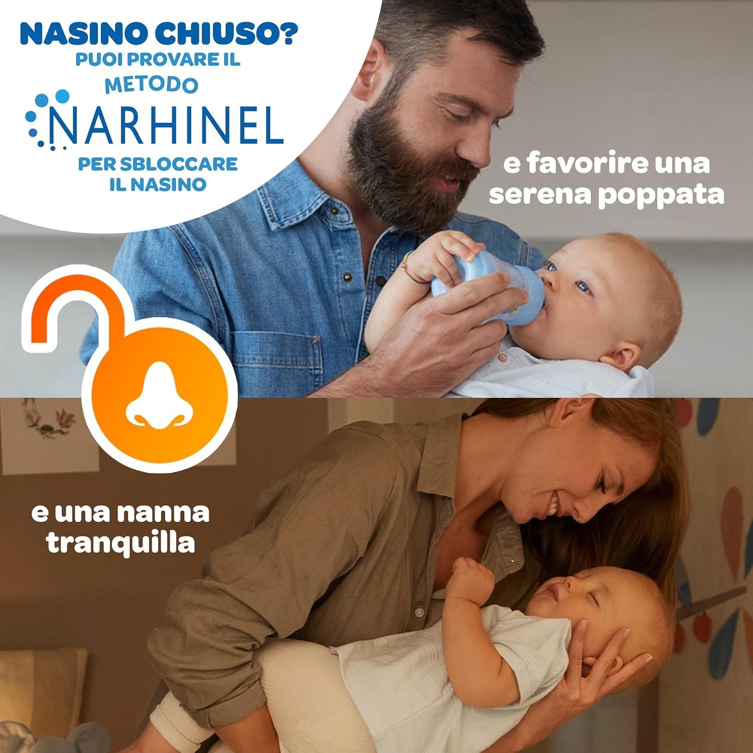 Narhinel MAXI FORMATO 60 Ricambi Morbidi per Aspiratore Nasale Neonati e Bambini con Filtro Igienico Assorbente per Trattenere il Muco, Pacco da 60 Ricambi Monouso