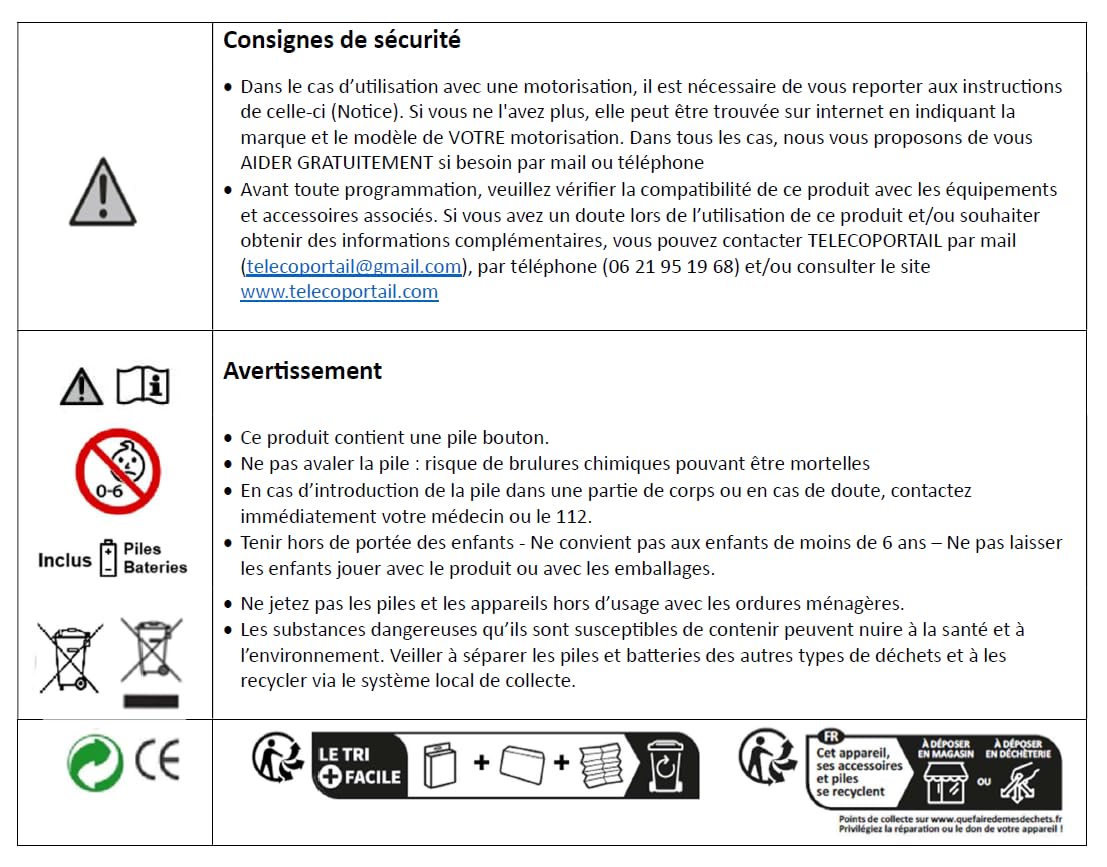 C Sent - TELEGATE - 2 X TELECOMMANDE Compatible SCS Sentinel CONTROLGATE TELEGATE Serie AAM0 - TELECOMMANDE DE Portail