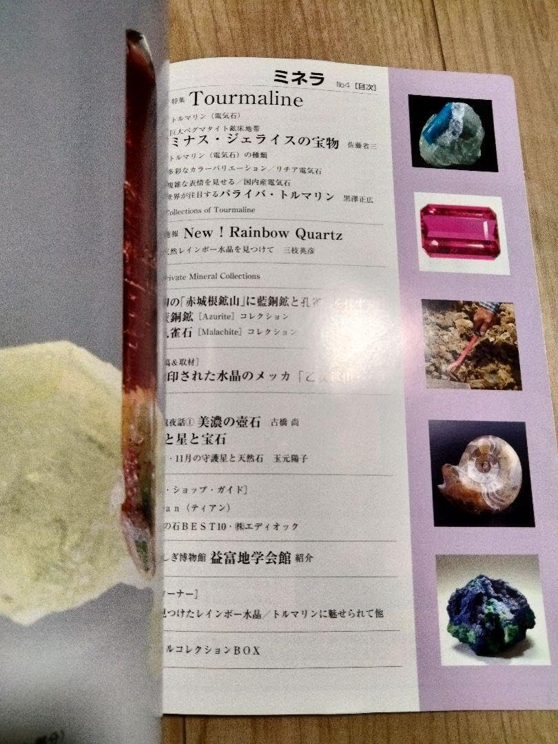 Amazon.co.jp: ミネラ (MINERA) No.4地球の不思議発見