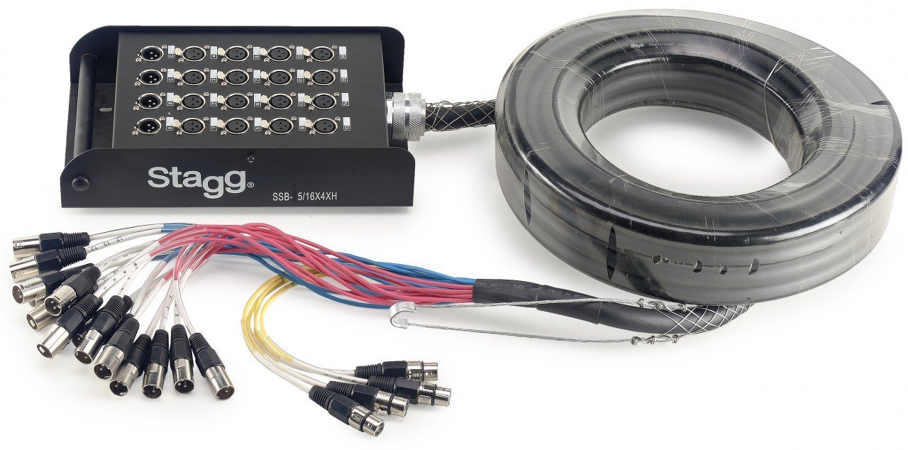 Stagg 25020975 Stagebox (16 XLR F/4 XLR M-5 m)