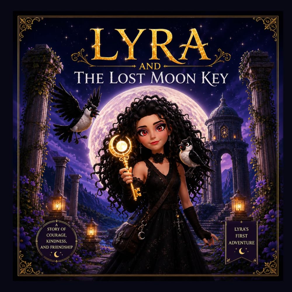 Lyra and the Lost Moon Key: A Story of Courage, Kindness, and Friendship
