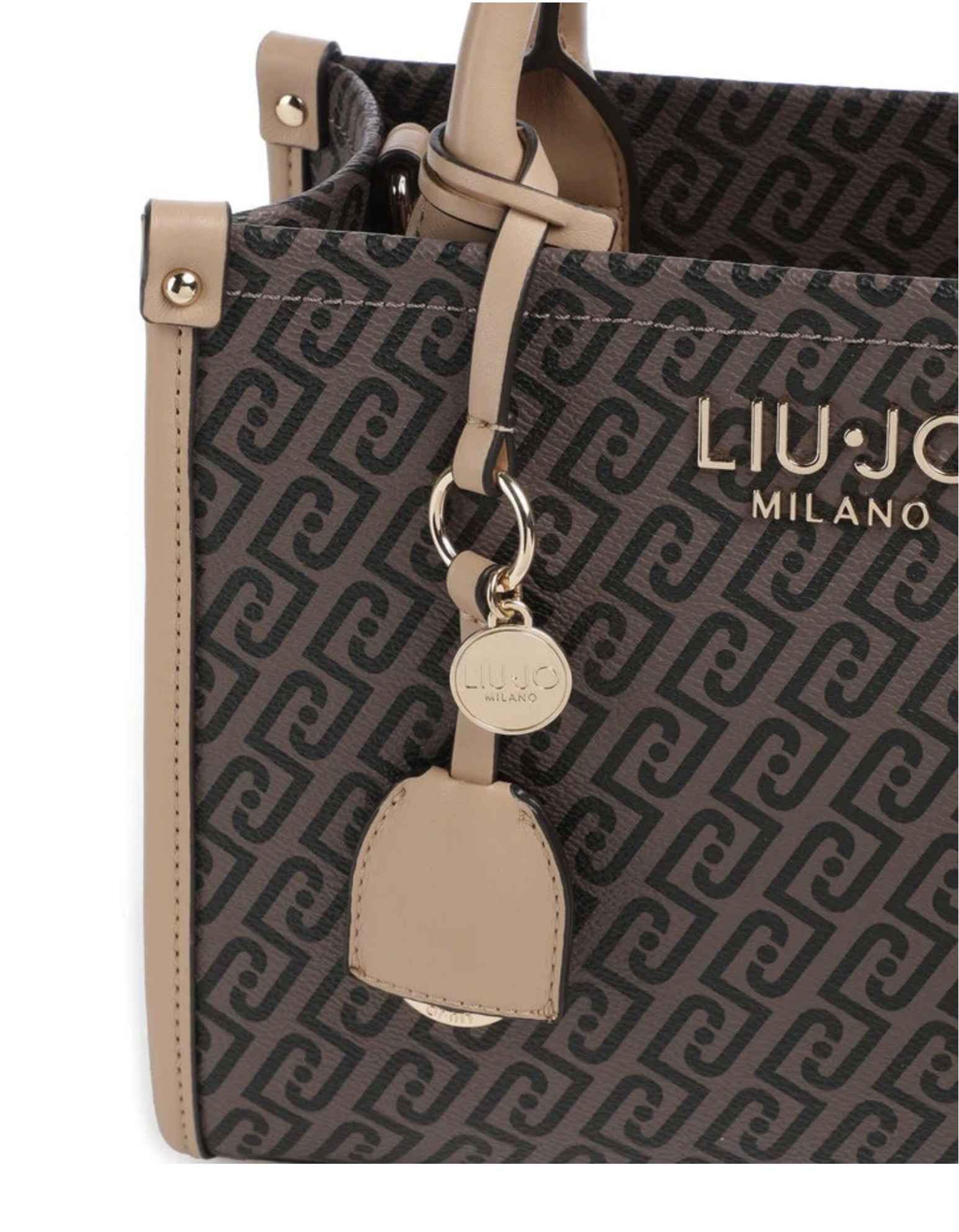 Liu Jo Borsa donna S Tote Ridhi testa di moro BS26LJ62 AA6192 E1092