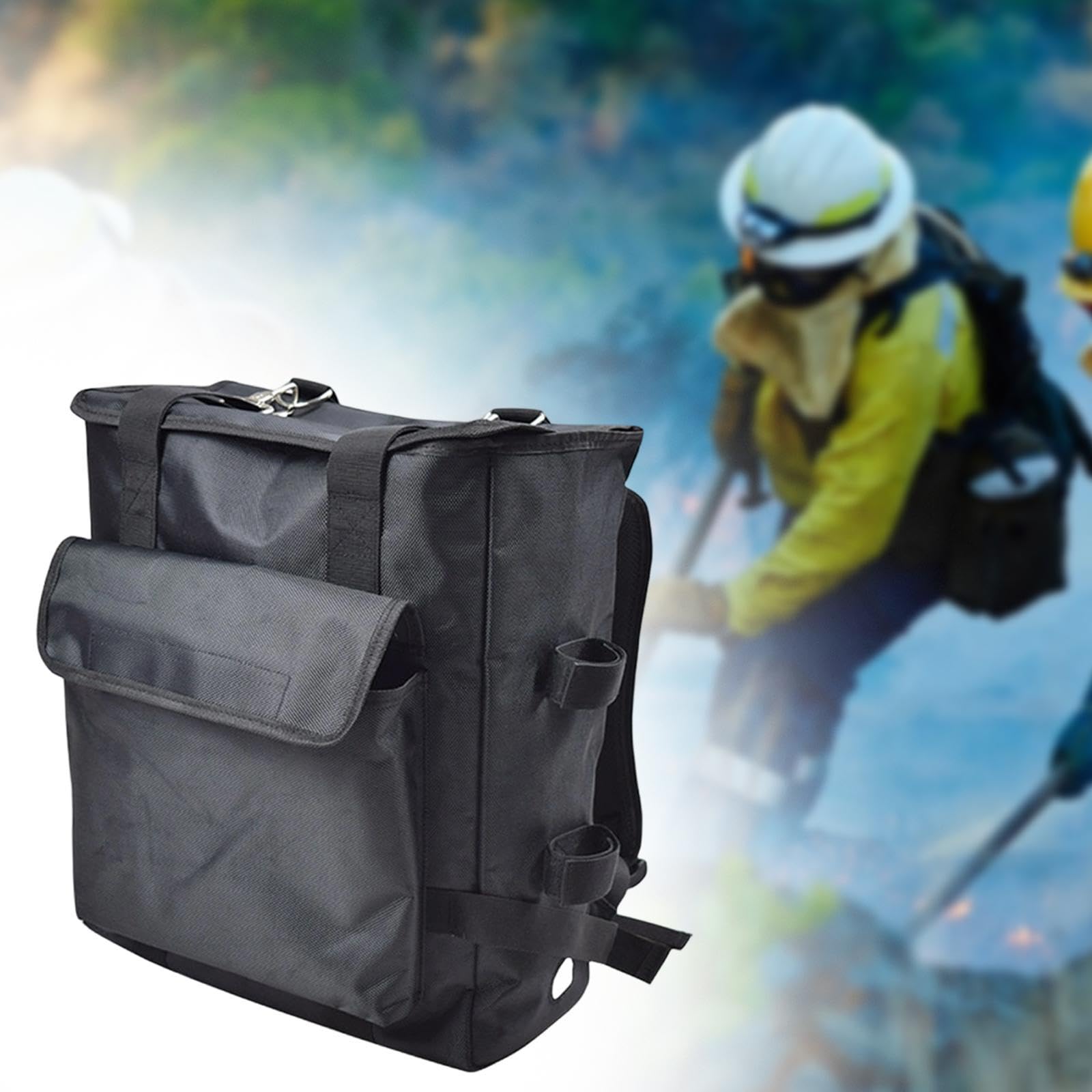 Zaino Idratazione, 42x16x37cm (16.5x6.3x14.6in), Tessuto Oxford, Spallacci Regolabili, per Corsa e Sport