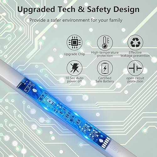 Miniatura 10 de MEIRUBY-Encendedor eléctrico, encendedor de velas recargable USB, encendedor de arco, encendedores para velas, campamento, barbacoa, uso familiar