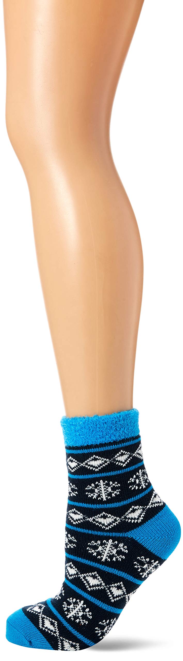 YakTrax Women's Cabin Women's Cabin Aloe Infused Socks - Stripe, One Size