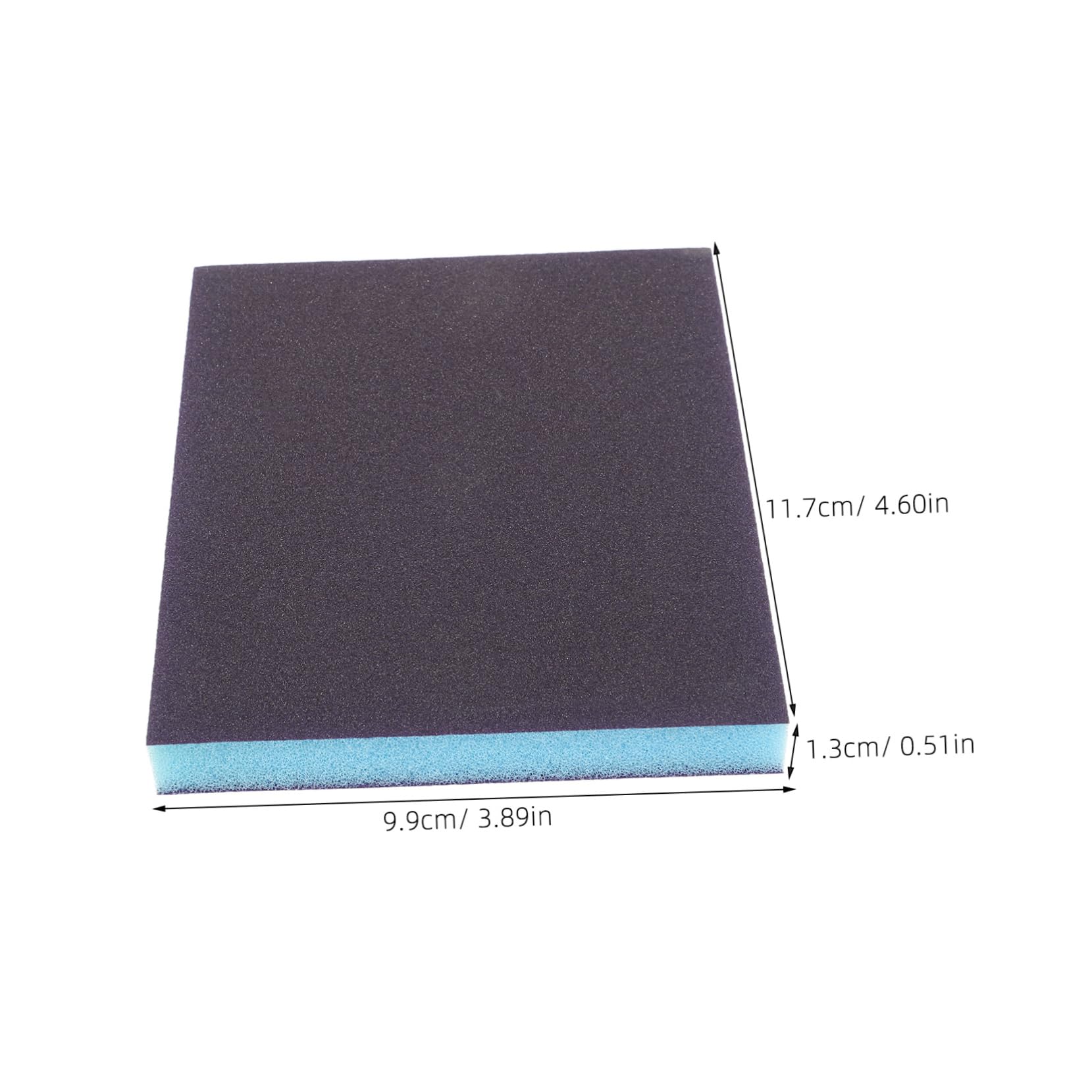 Balacoo Efficient Wood Sanding Blocks 12pc Sandpaper Pads Sponge Versatile for Grouting Crafts Metal Polishing