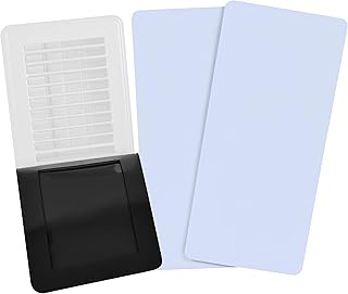 SEAL360 Magnetic Vent Covers (3-Pack), Pockets for Complete Seal, 5.5" X 12" (White) for Floor, Wall, or Ceiling Vents and...