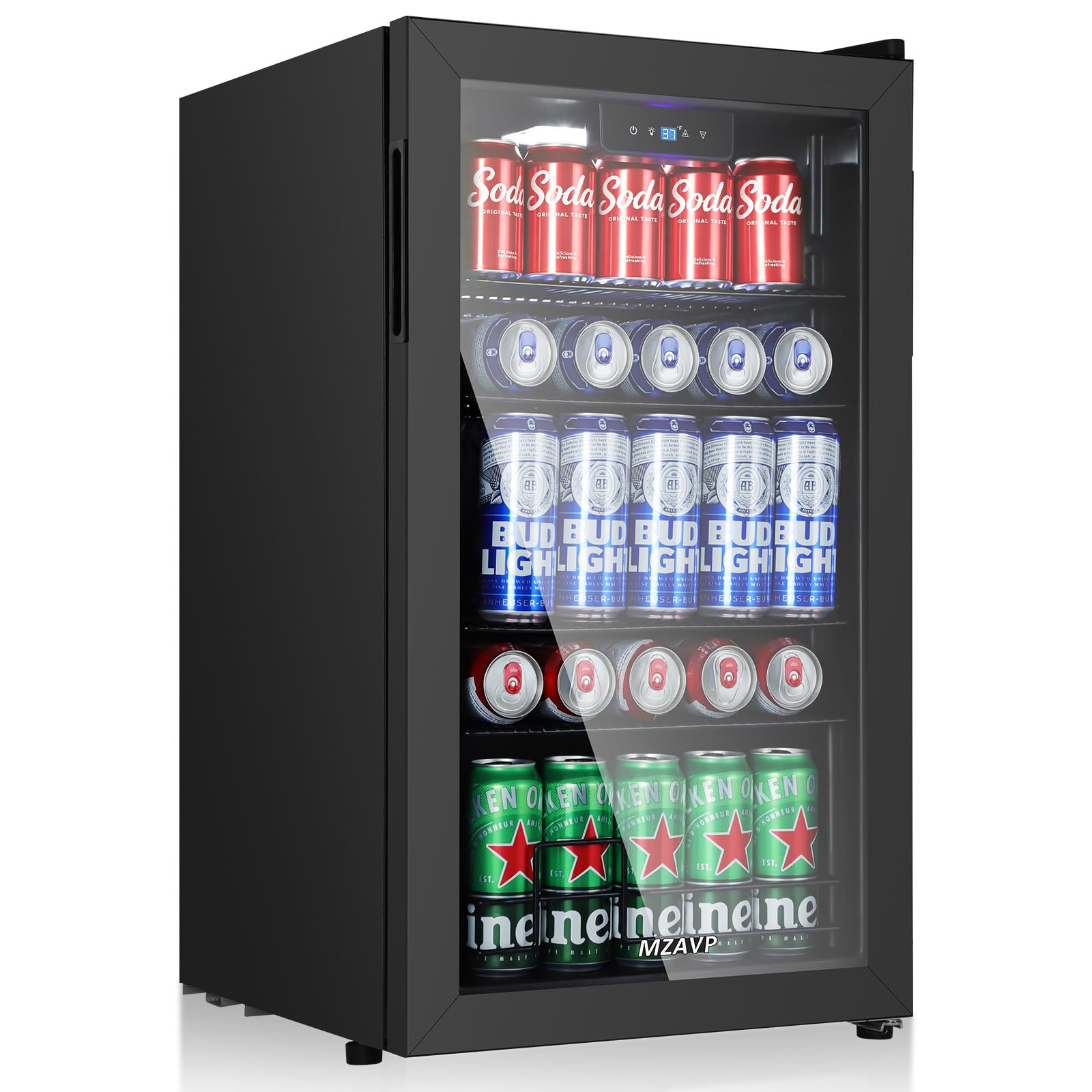 MZAVP 120 Cans Beverage Refrigerator Freestanding