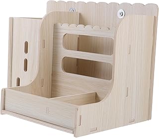 COLLBATH Suporte De Feno De Cobaia Alimentador De Coelho Rack De Feno De Coelho Alimentador De Feno De Cobaia Alimentador De Feno Doméstico Alimentador De Feno