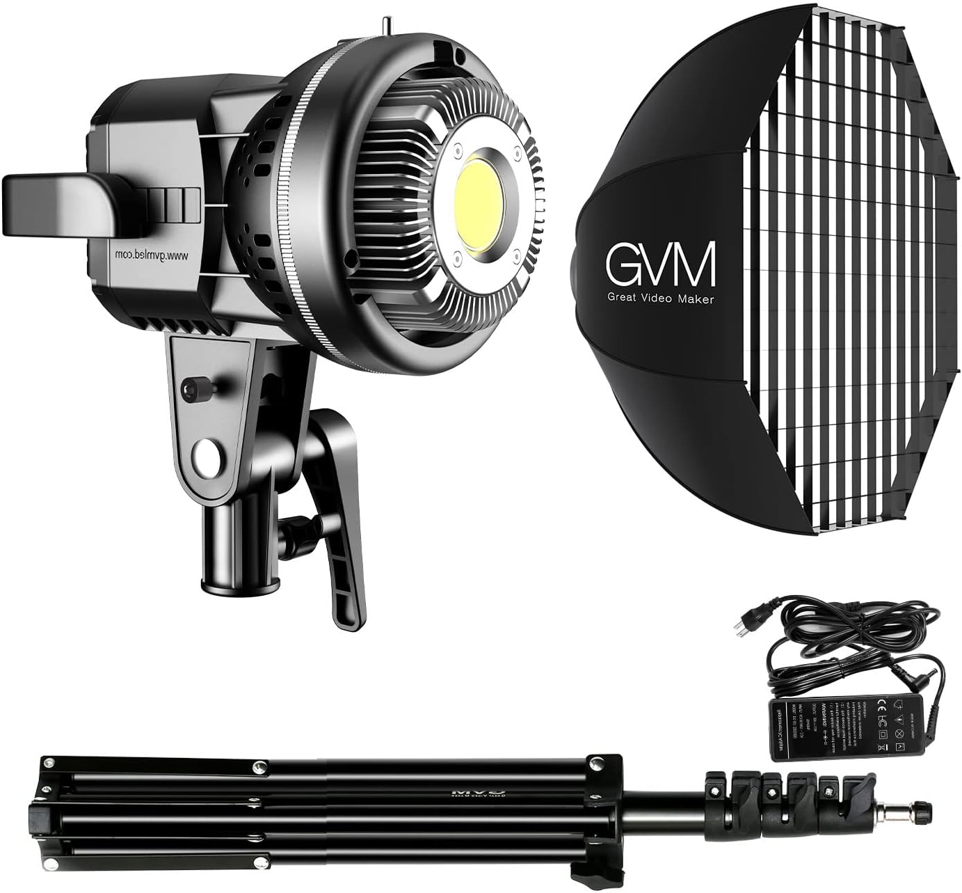 Great Video Maker LED Light With Softbox Tripod Kit, 300W Wireless APP - View #2