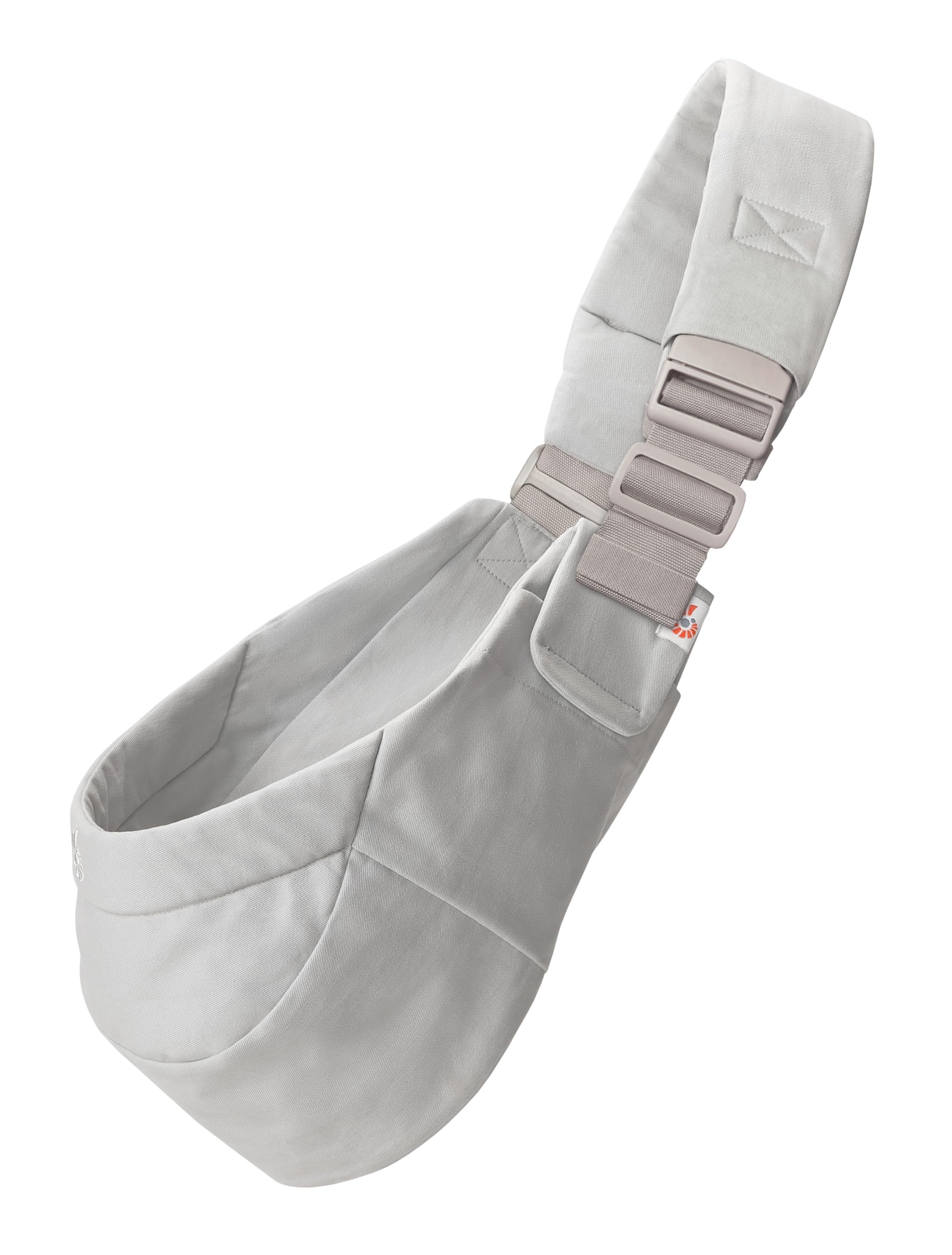 Ergobaby Upsie Sling Portabebè ergonomico per neonati e bambini piccoli dai 6 mesi (7,​7-​20,​4 kg), passaggio spontaneo tra camminare e essere trasportati, Pearl Grey