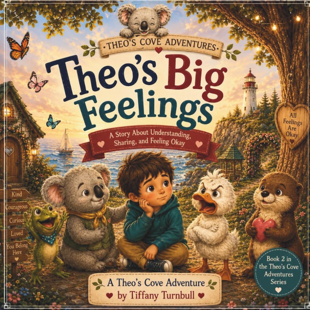 Theo's Big Feelings: A Story About Understanding Feelings, Kindness, and Resilience (Theo's Cove Adventures)