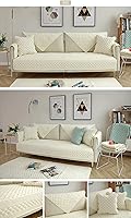 Vista 2 de Sala de estar 1/2/3/4 plazas sofá de algodón funda protectora de sofá, fundas de cojín de sofá acolchadas, funda de sofá, fundas para reposabrazos