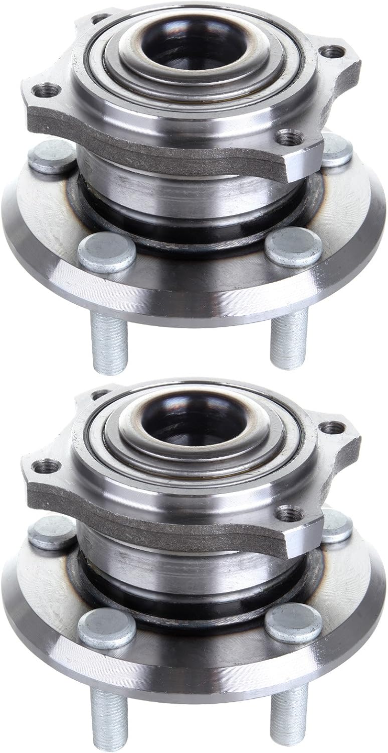 512301 Rear Wheel Bearing and Hub Assembly compatible with 2005-2009 For Chrysler 300, 2006-2009 For Dodge Charger, 2005-2008 For Dodge Magnum 5 Lugs Non ABS