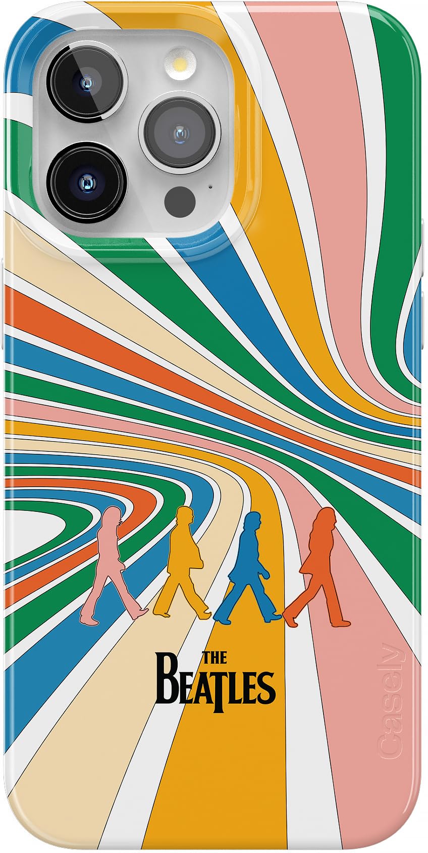Casely iPhone 15 Pro Case | Beatles | Come Together | Abbey Road | Classic Case Compatible with MagSafe
