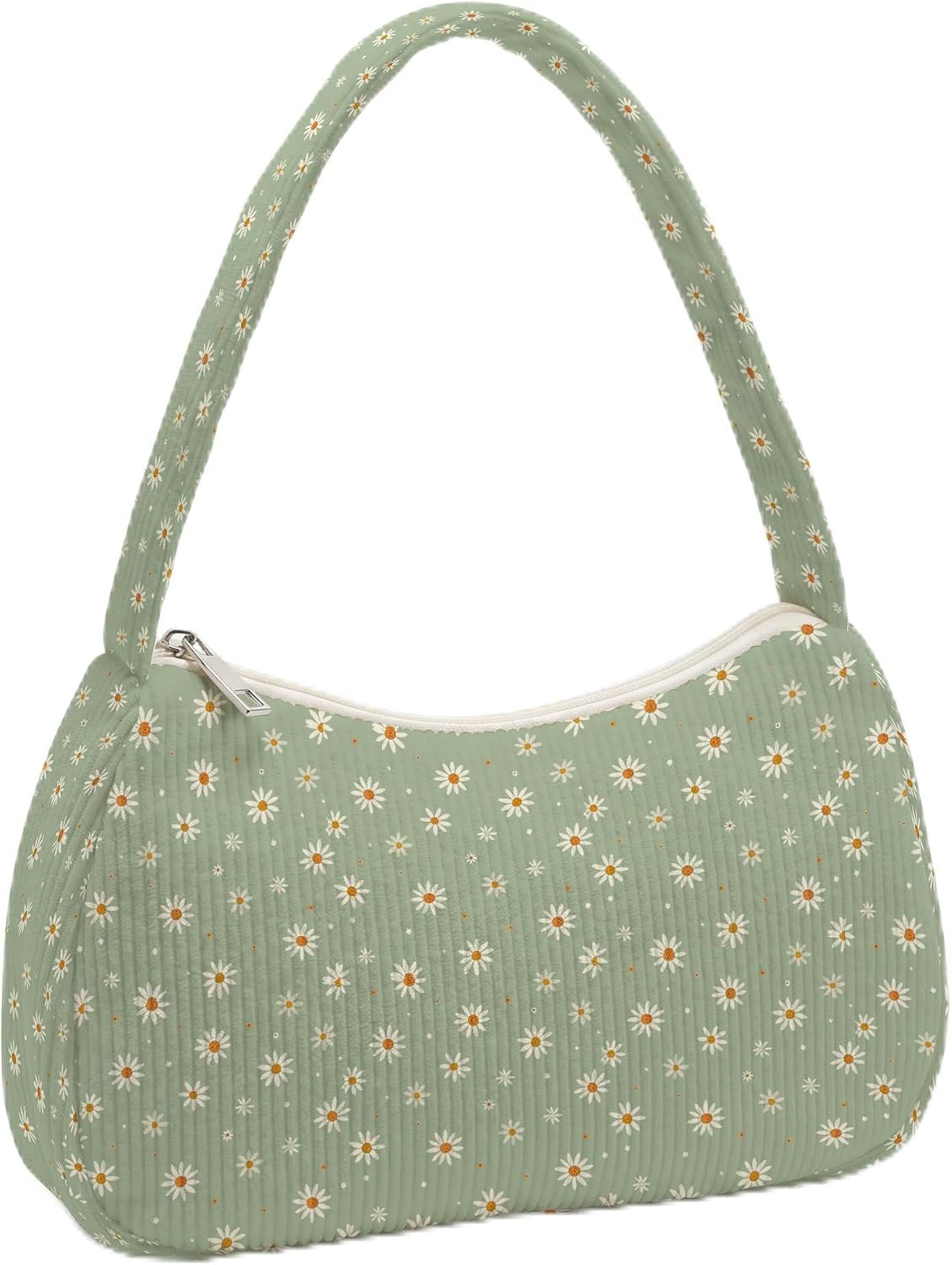 Corduroy Shoulder Bag for Women – Soft & Lightweight Ladies Handbag,Travel Tote Purse for Daily and Outdoor